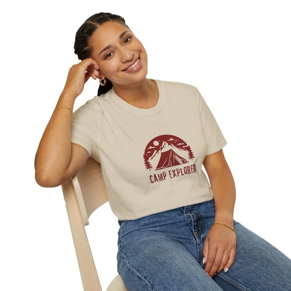 Vintage Camping T-Shirt | Adventure Tee, Camping Shirt, Nature Lover Gift, Outdoor Wear, Gift for Explorers - Image 5